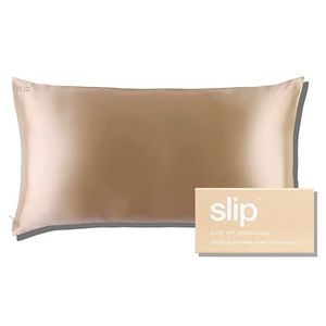 SLIP Silk King Pillowcase, Caramel (20" x 36") - 100% Pure